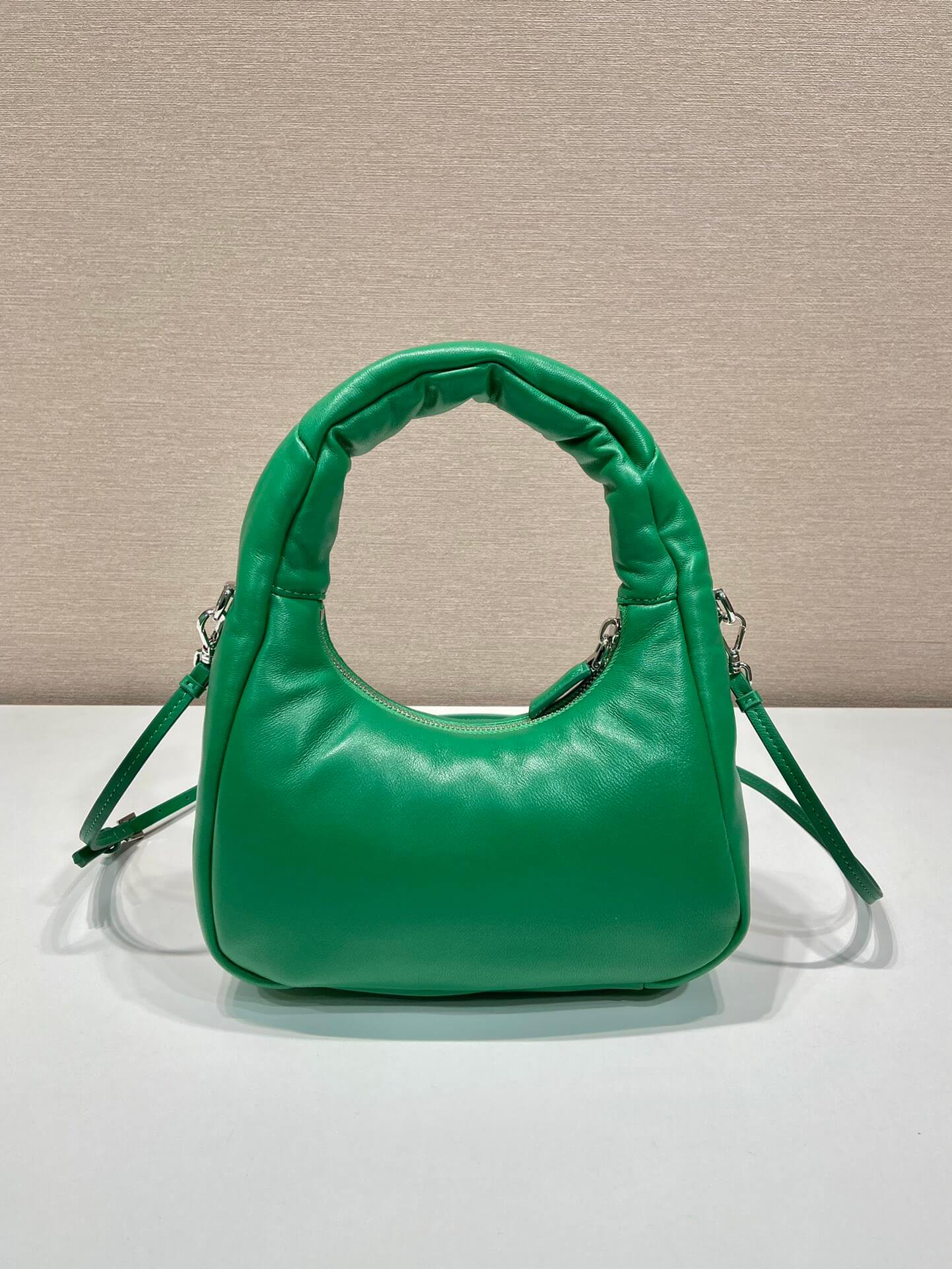 Prada Small Padded Green Bag - Image 9