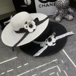 Chanel Designer Flower Bucket Hat