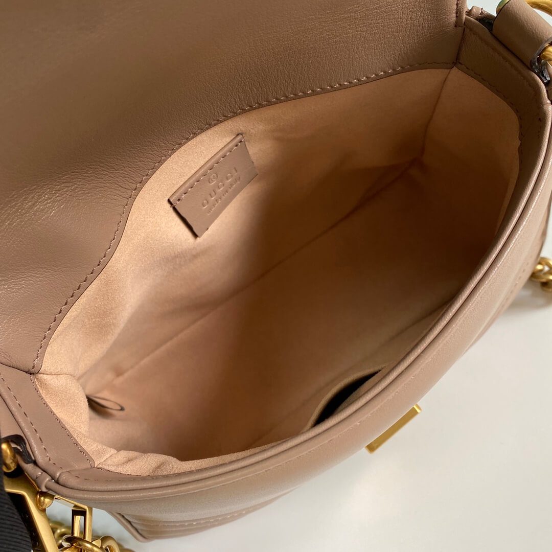 Gucci Marmont Mini Top Handle Bag - Image 9
