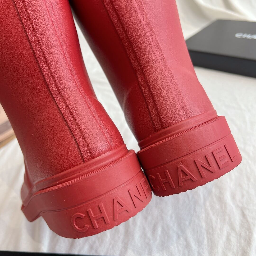 Chanel Rain Boots - Image 8