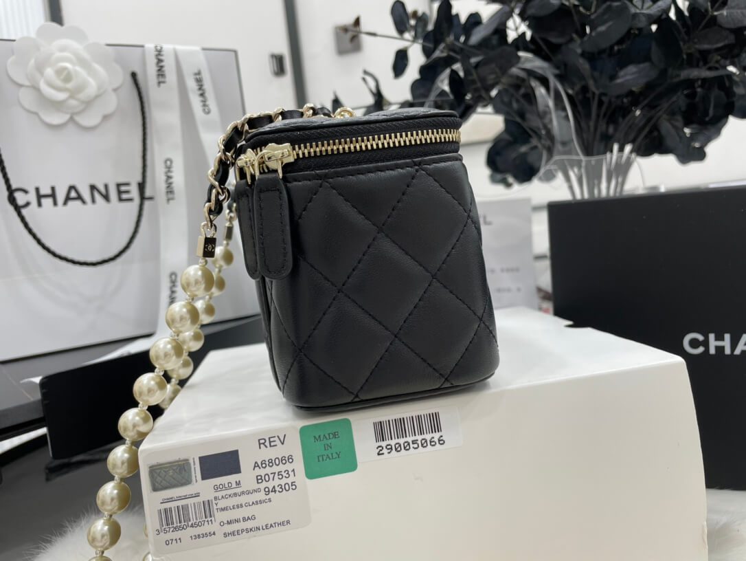 Chanel Small Vanity Case with Chain - Image 7