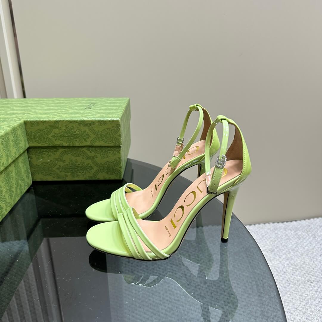 Gucci Women Metallic Heel