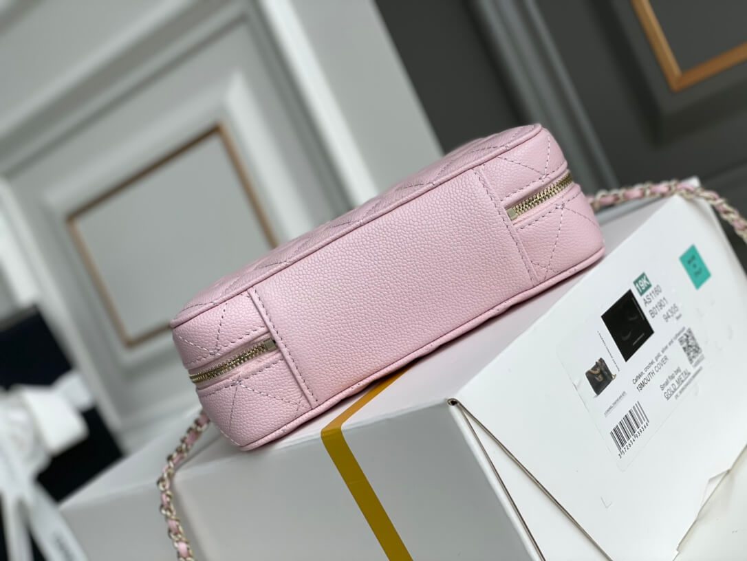 Chanel Caviar Chanel Top Handle Vanity Case - Image 9