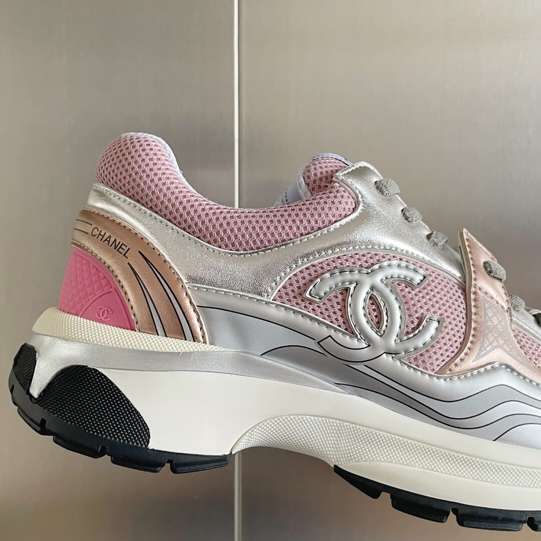 Women's Chanel CC Sneakers - Image 9