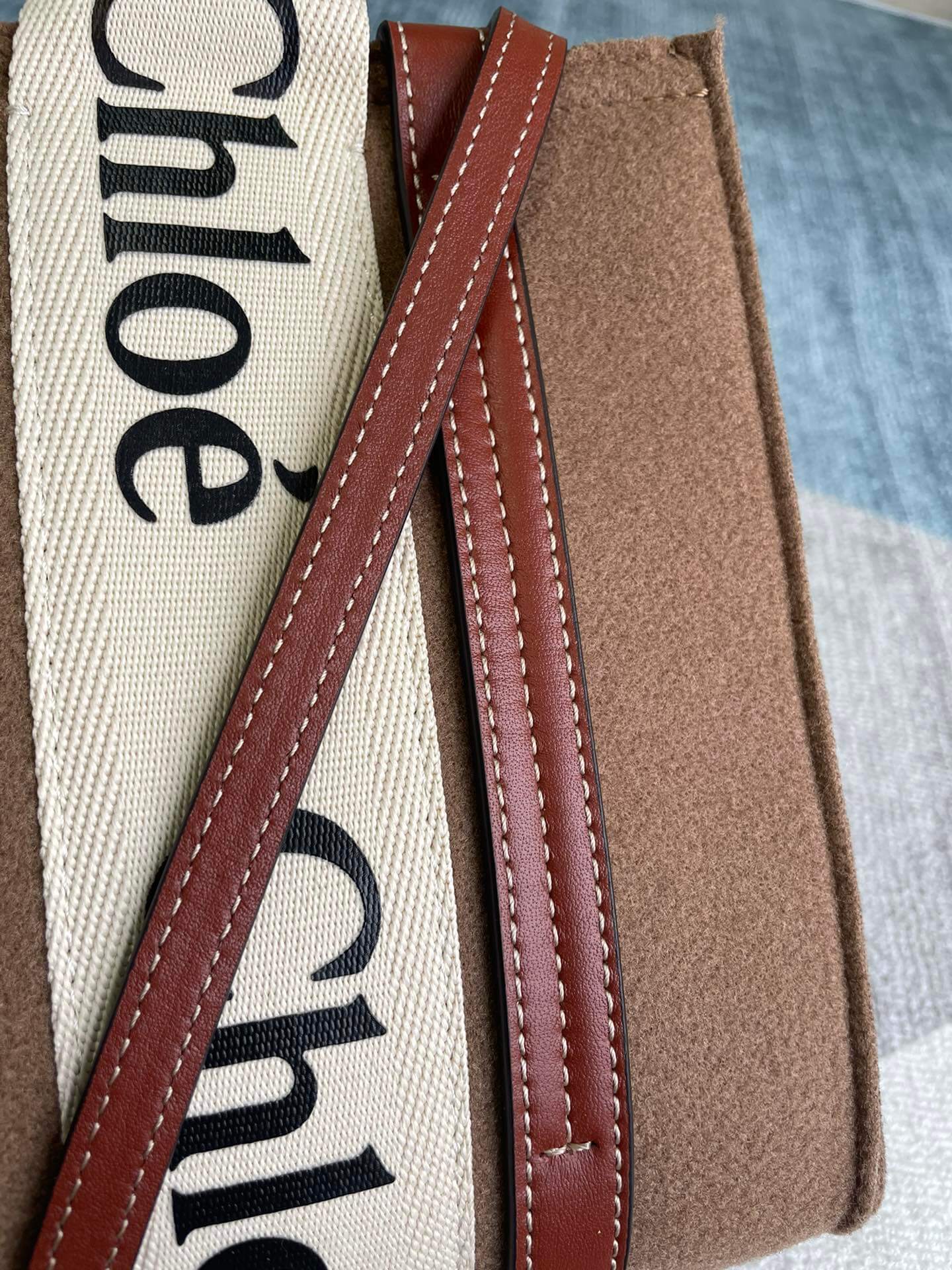 Chloe Small Woody Tote Bag - Image 9