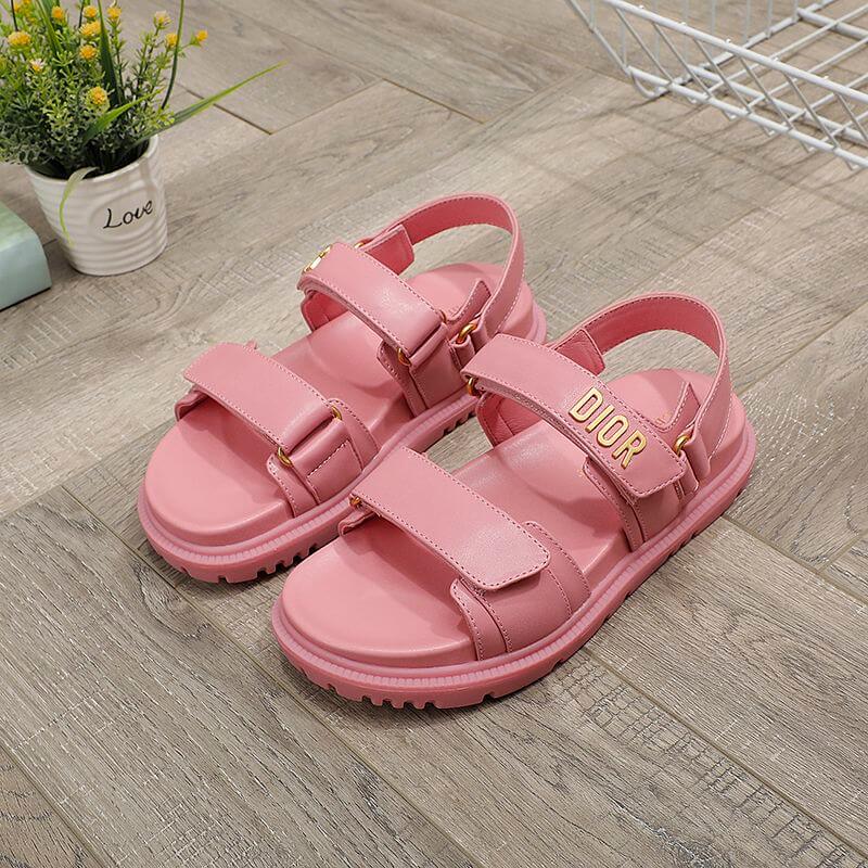 Dior Women Pink Sandals - Image 6