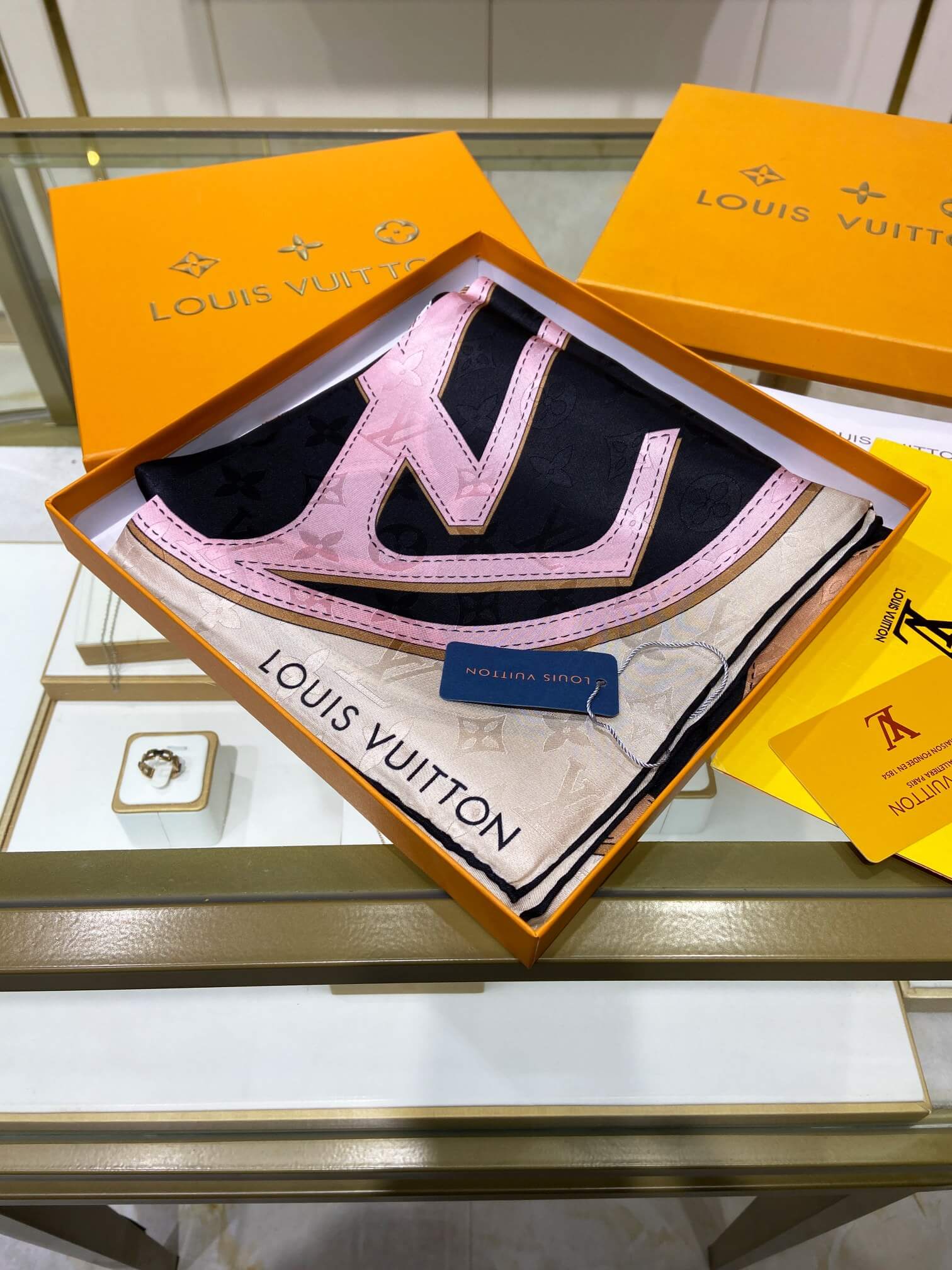 LV Silk Scarf