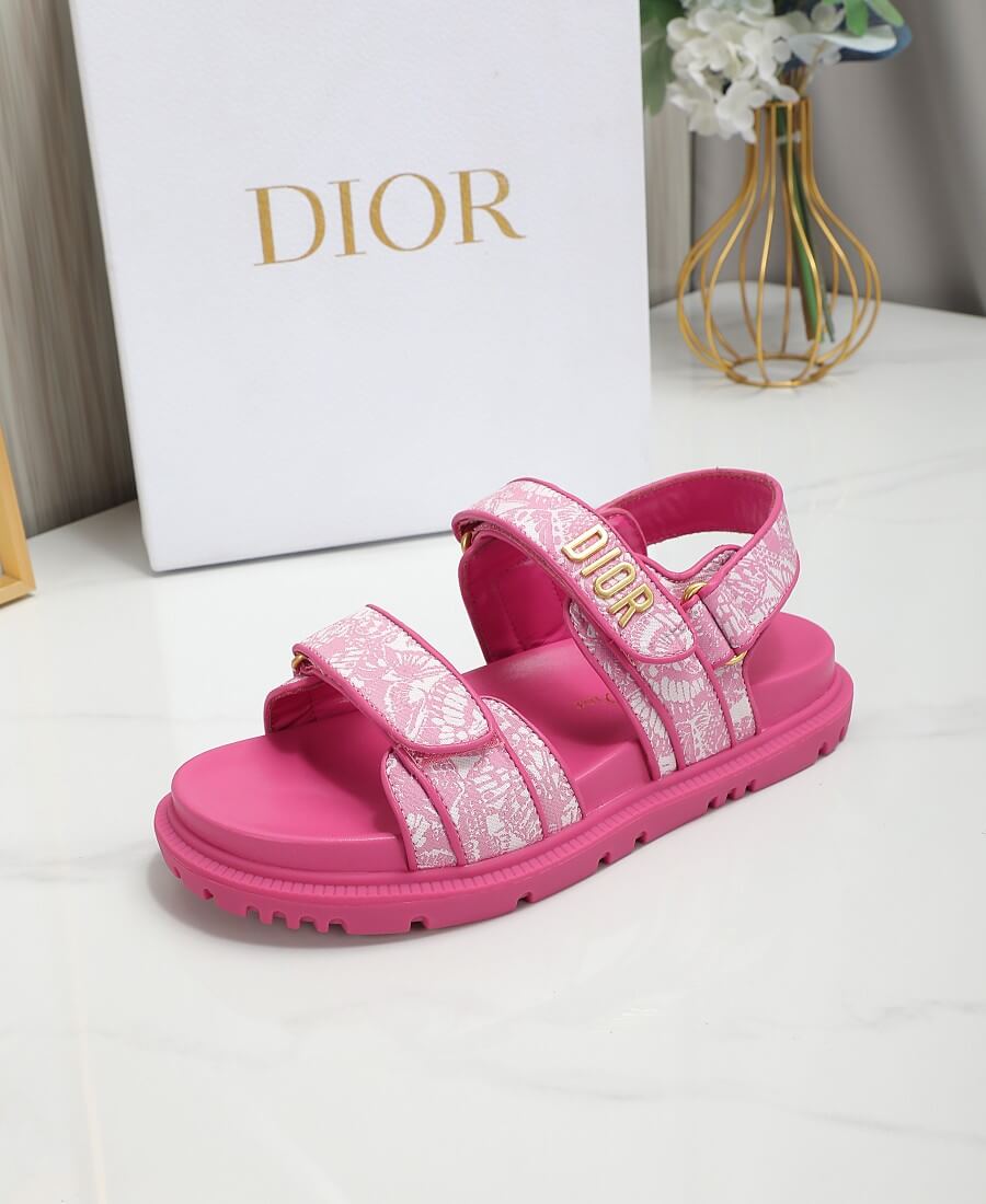 Dior Women Pink Sandals - Image 2