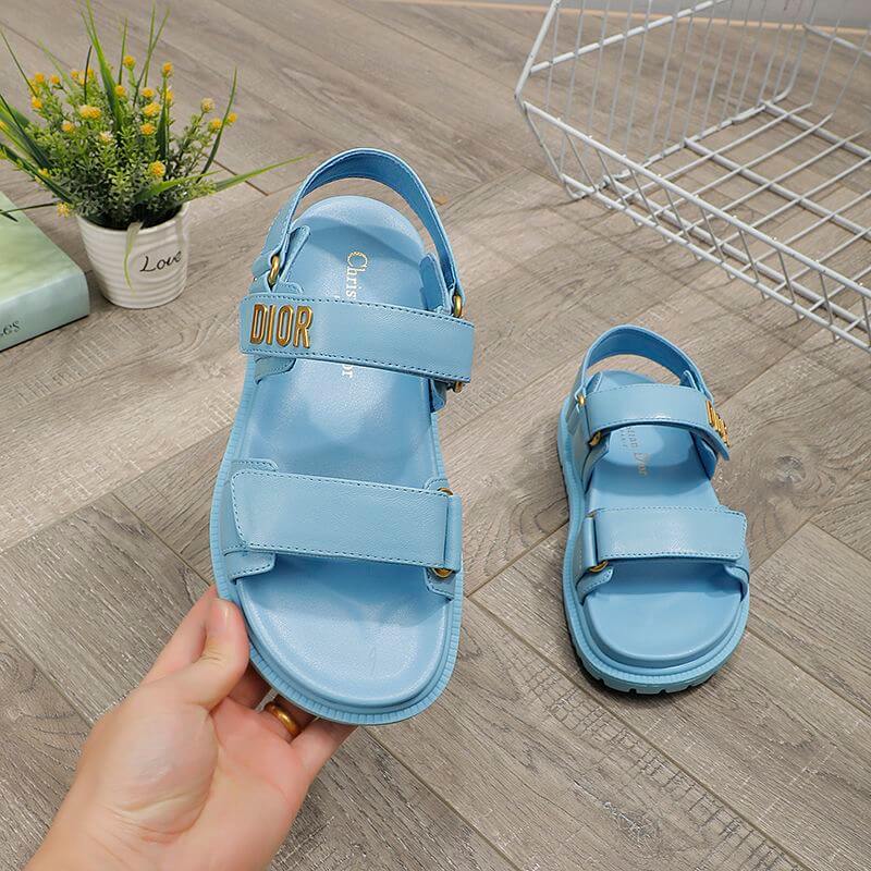 Dior Women Blue Sandals - Image 5