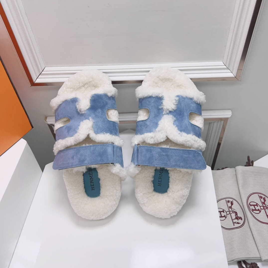 Hermes Teddy Chypre Sandal - Image 4