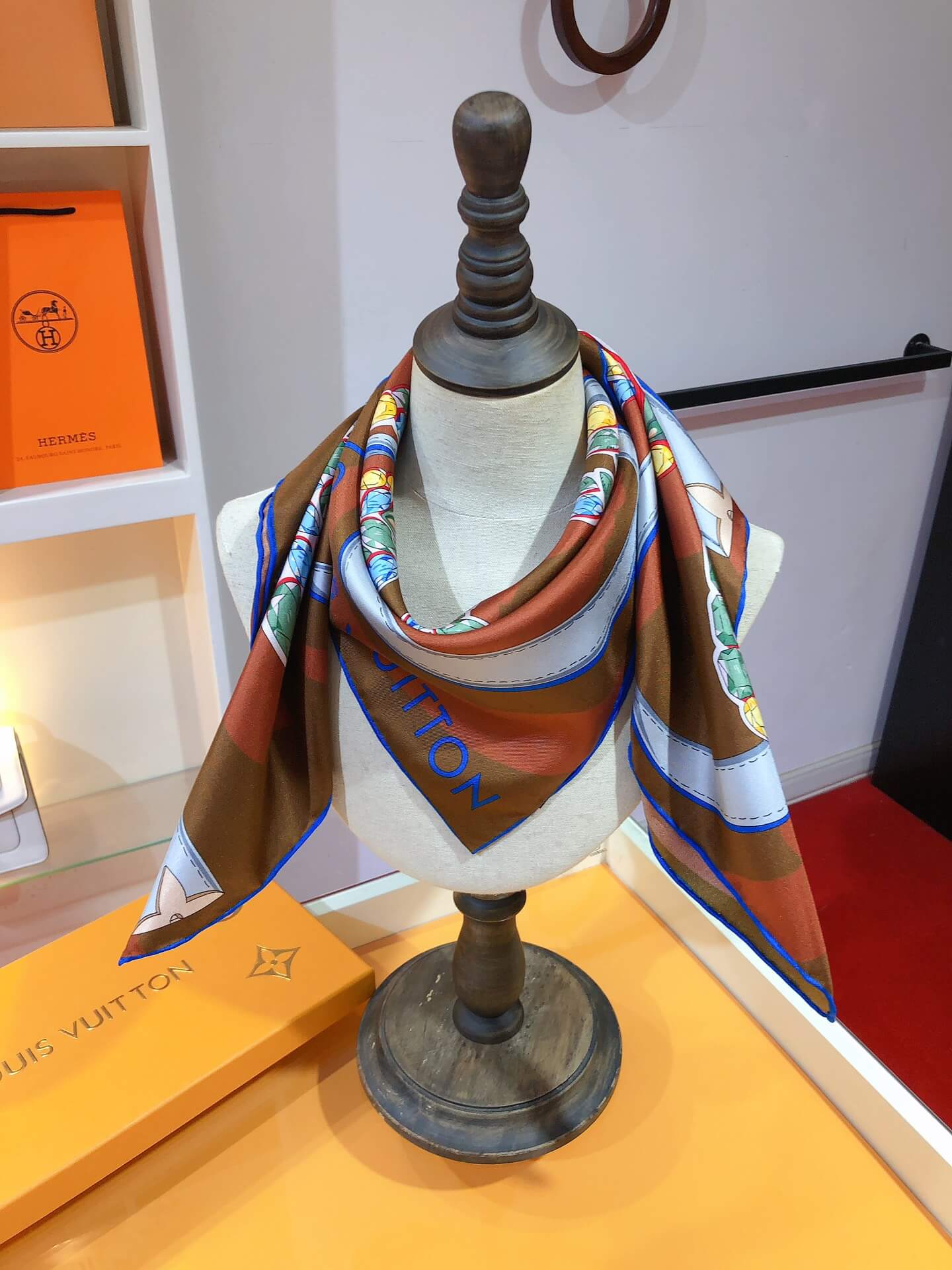LV Silk Scarf