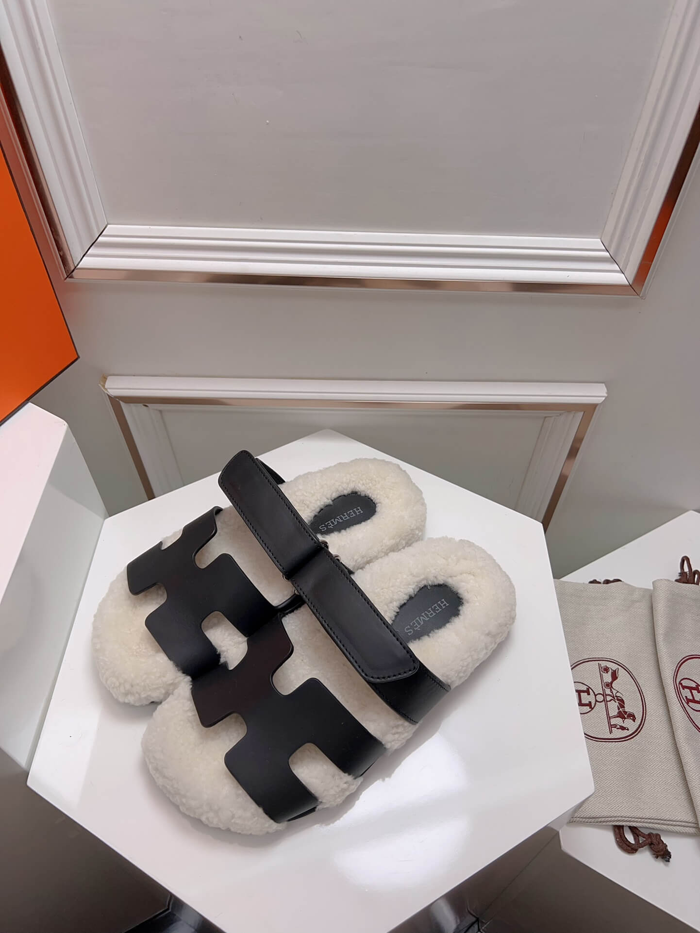 Hermes Teddy Chypre Sandal - Image 5