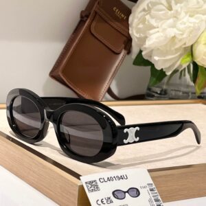 Celine Women's Triomphe Oval Sunglasses