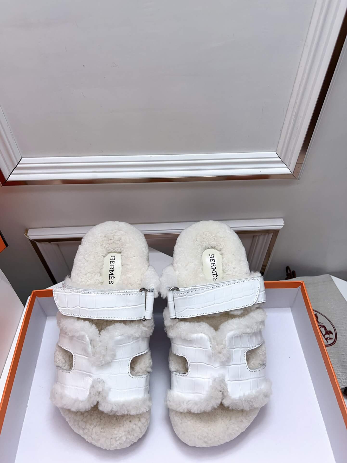 Hermes Teddy Chypre Sandal - Image 5