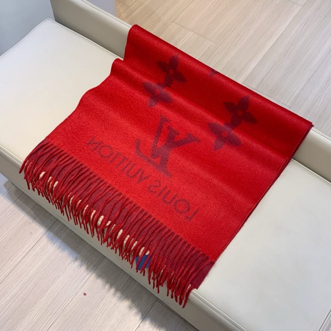 LV Reykjavik Scarf Cherry