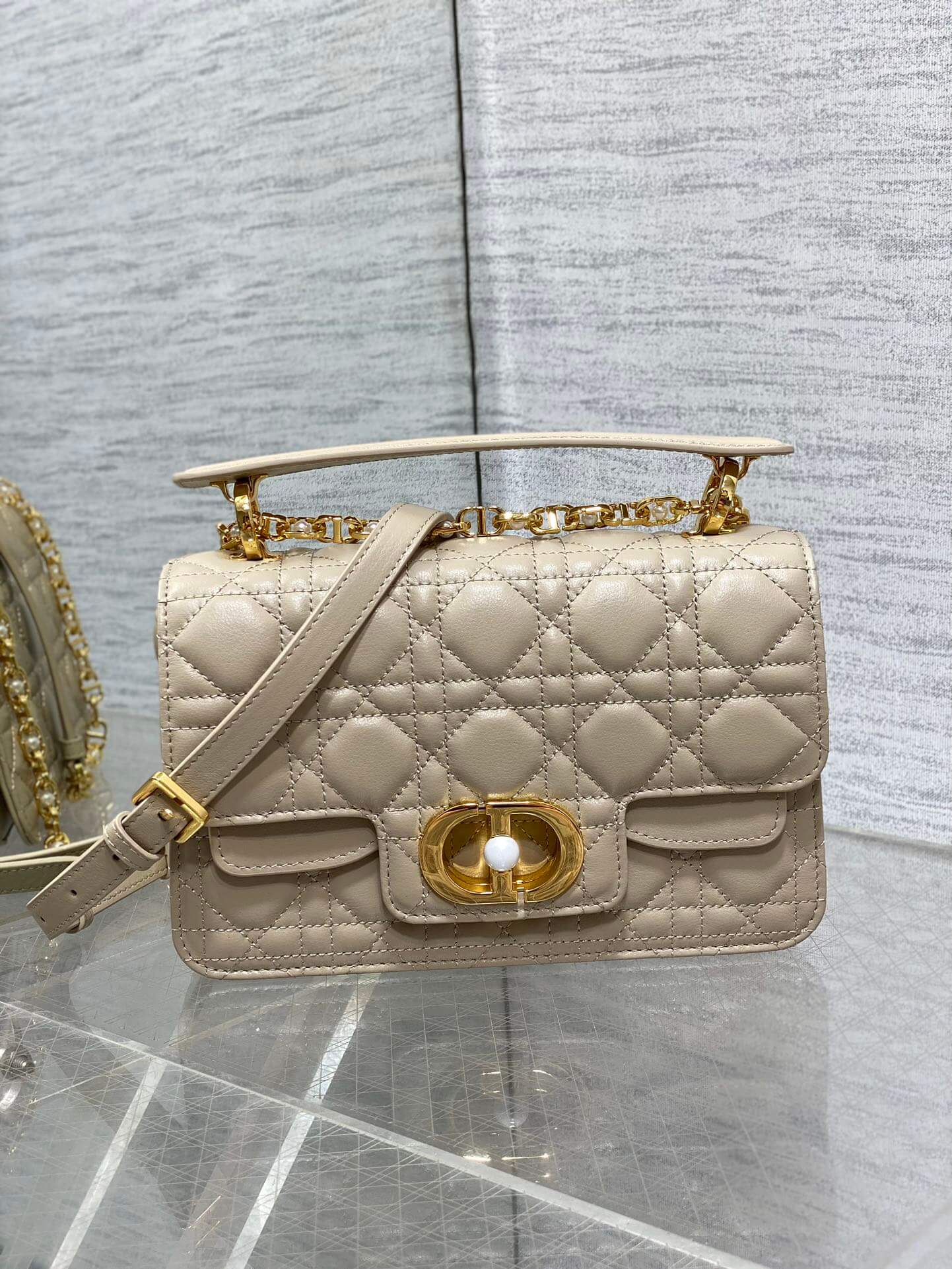 Mini Dior Jolie Top Handle Bag
