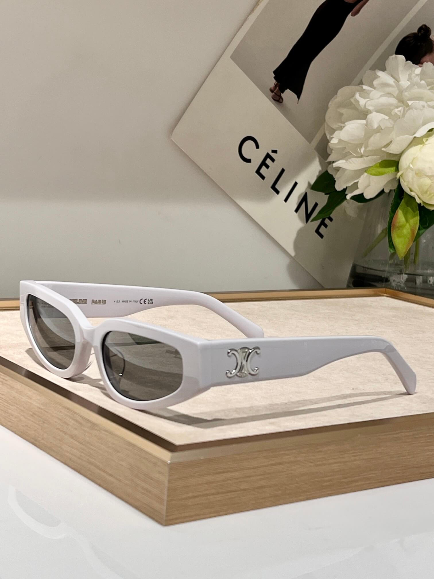 Celine Triomphe Cat Eye Sunglasses - Image 3