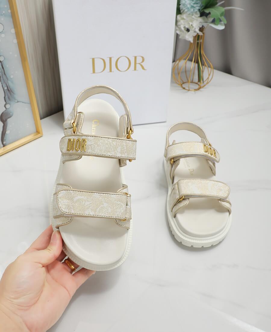 Dior Women White Sandals - Image 7