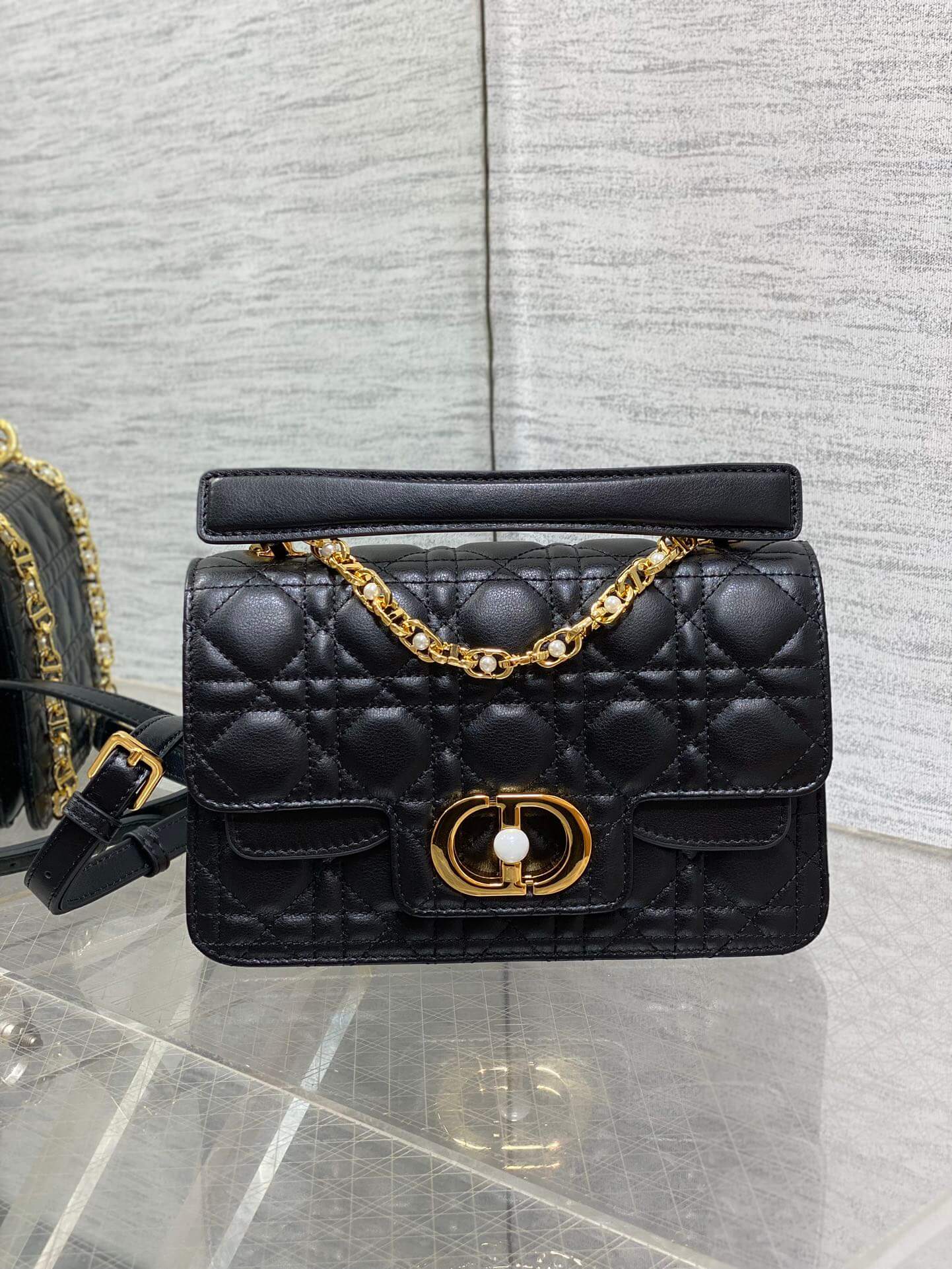 Mini Dior Jolie Top Handle Bag - Image 7