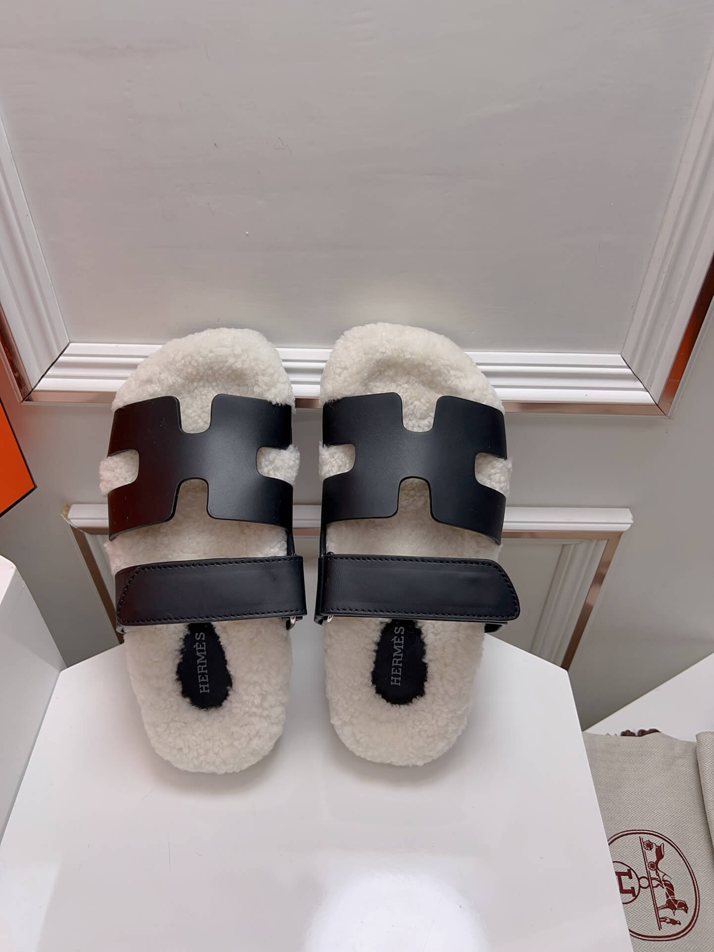 Hermes Teddy Chypre Sandal - Image 7