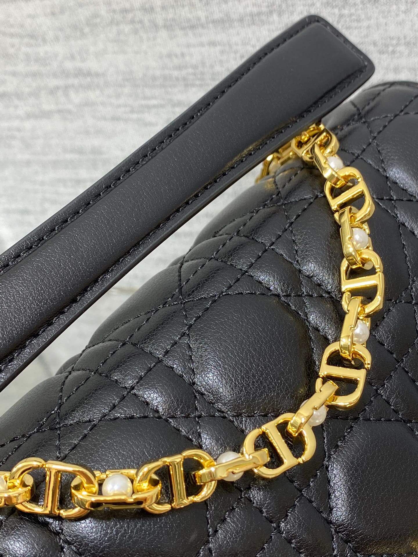 Mini Dior Jolie Top Handle Bag - Image 8
