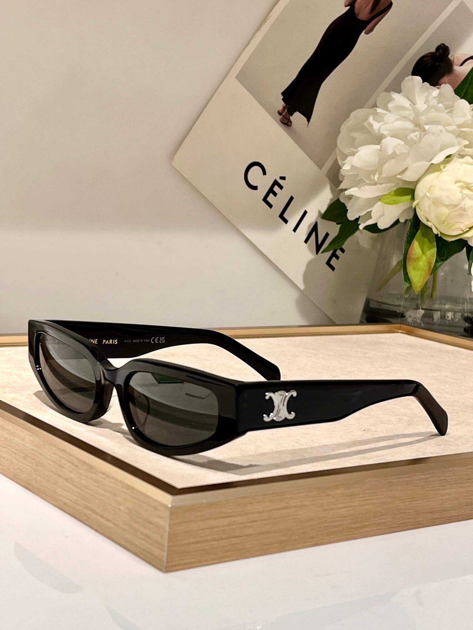 Celine Triomphe Cat Eye Sunglasses - Image 4