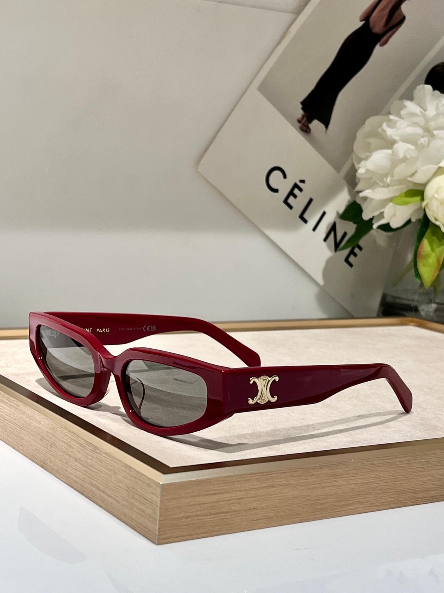 Celine Triomphe Cat Eye Sunglasses
