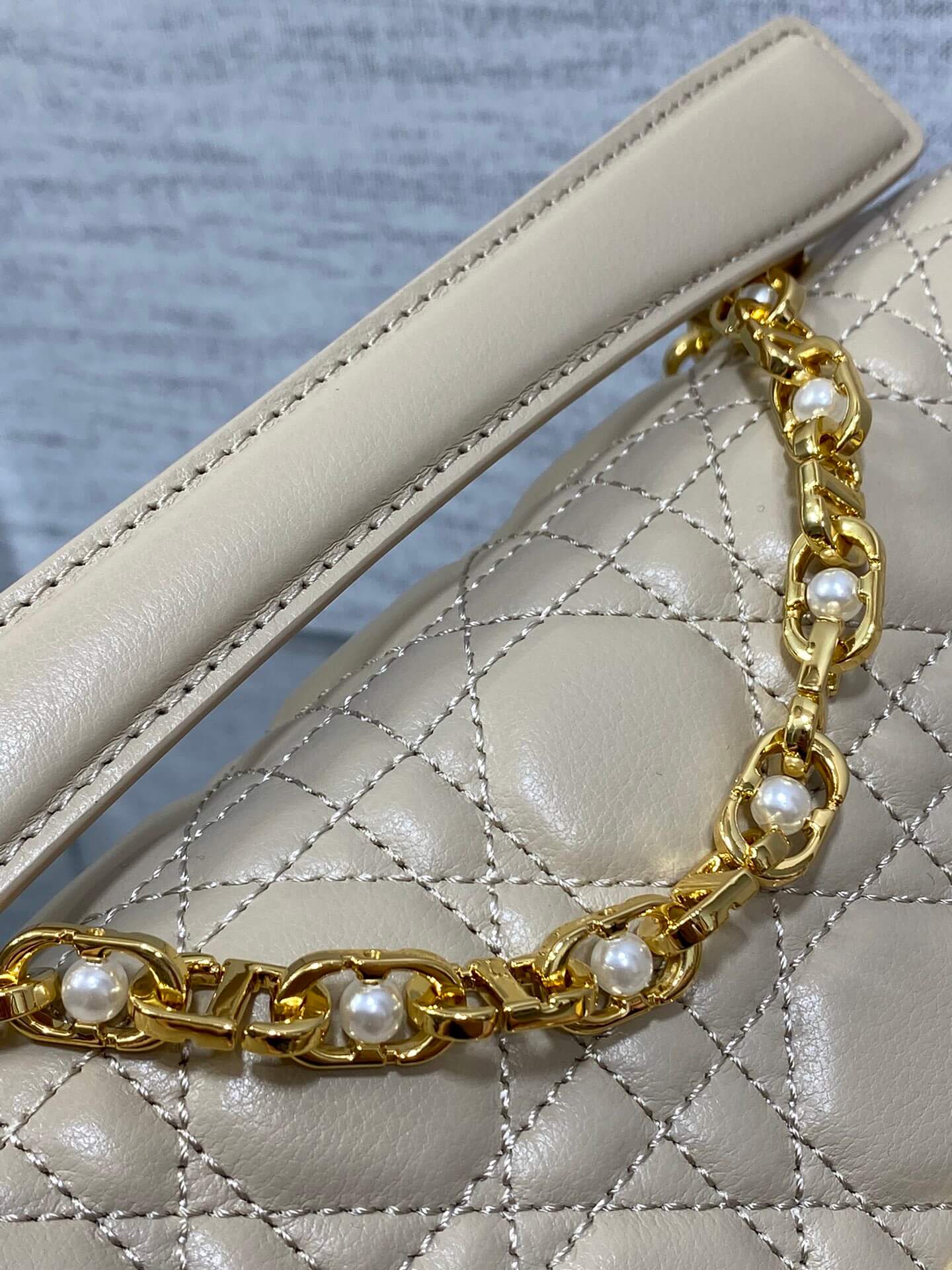 Mini Dior Jolie Top Handle Bag - Image 9