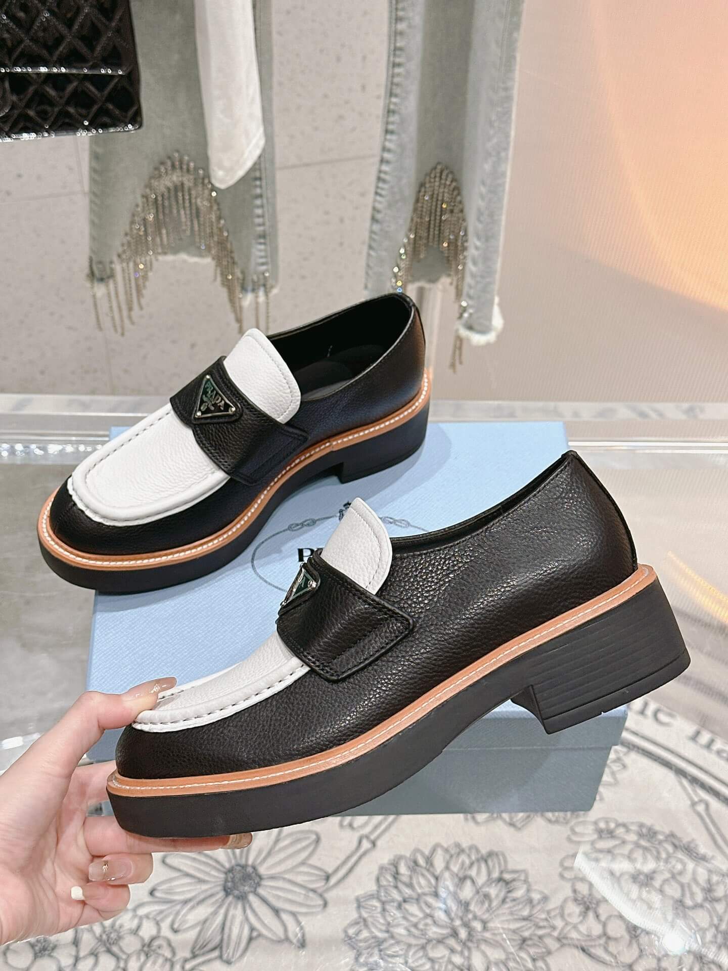 Men Prada Loafers - Image 4