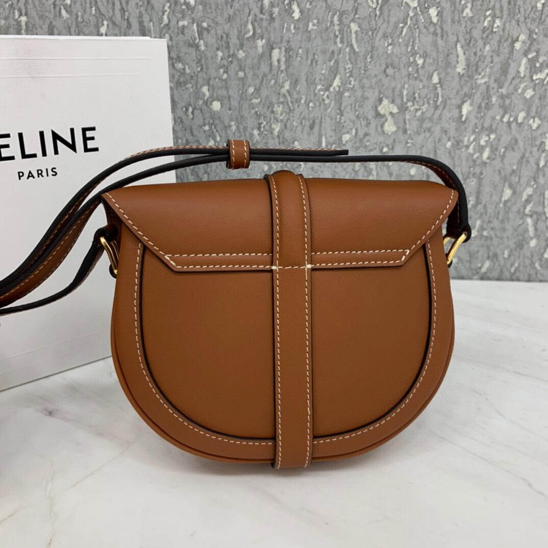 Celine Small Besace 16 Bag in Grained Leather Bag - Image 4