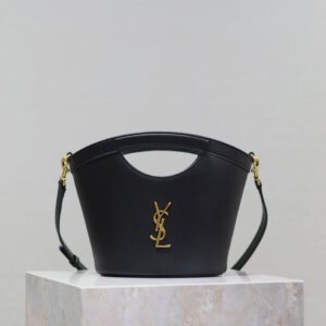 YSL Celia Mini Leather Tote Bag