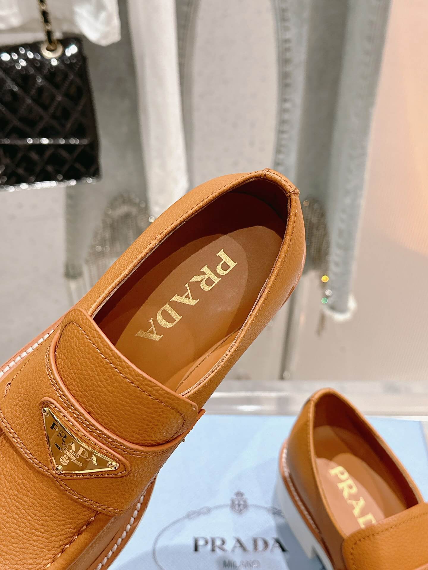Men Prada Loafers - Image 8