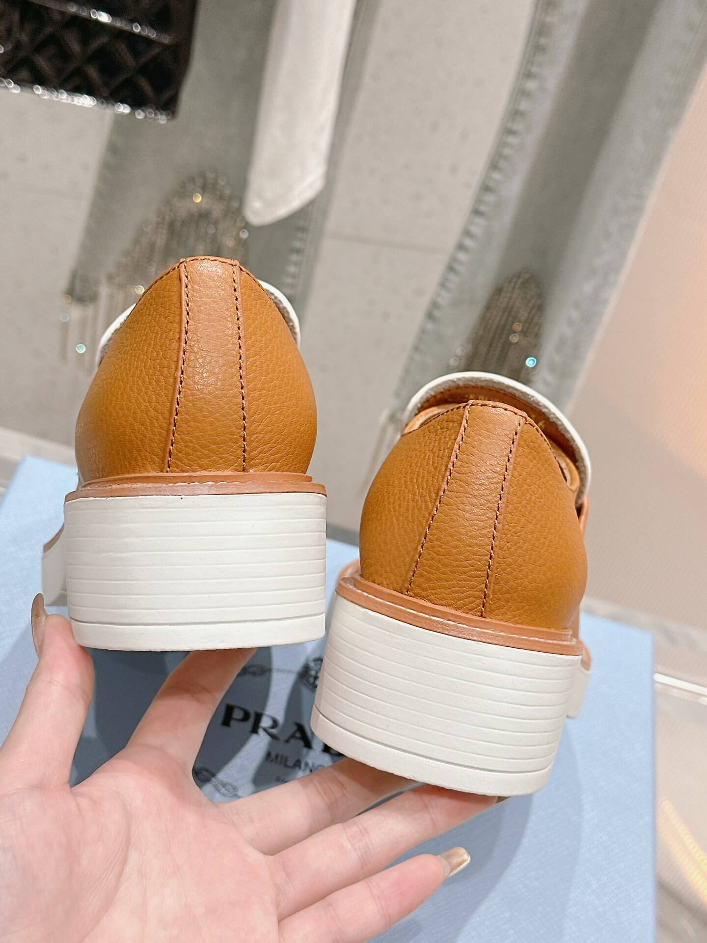 Men Prada Loafers - Image 8