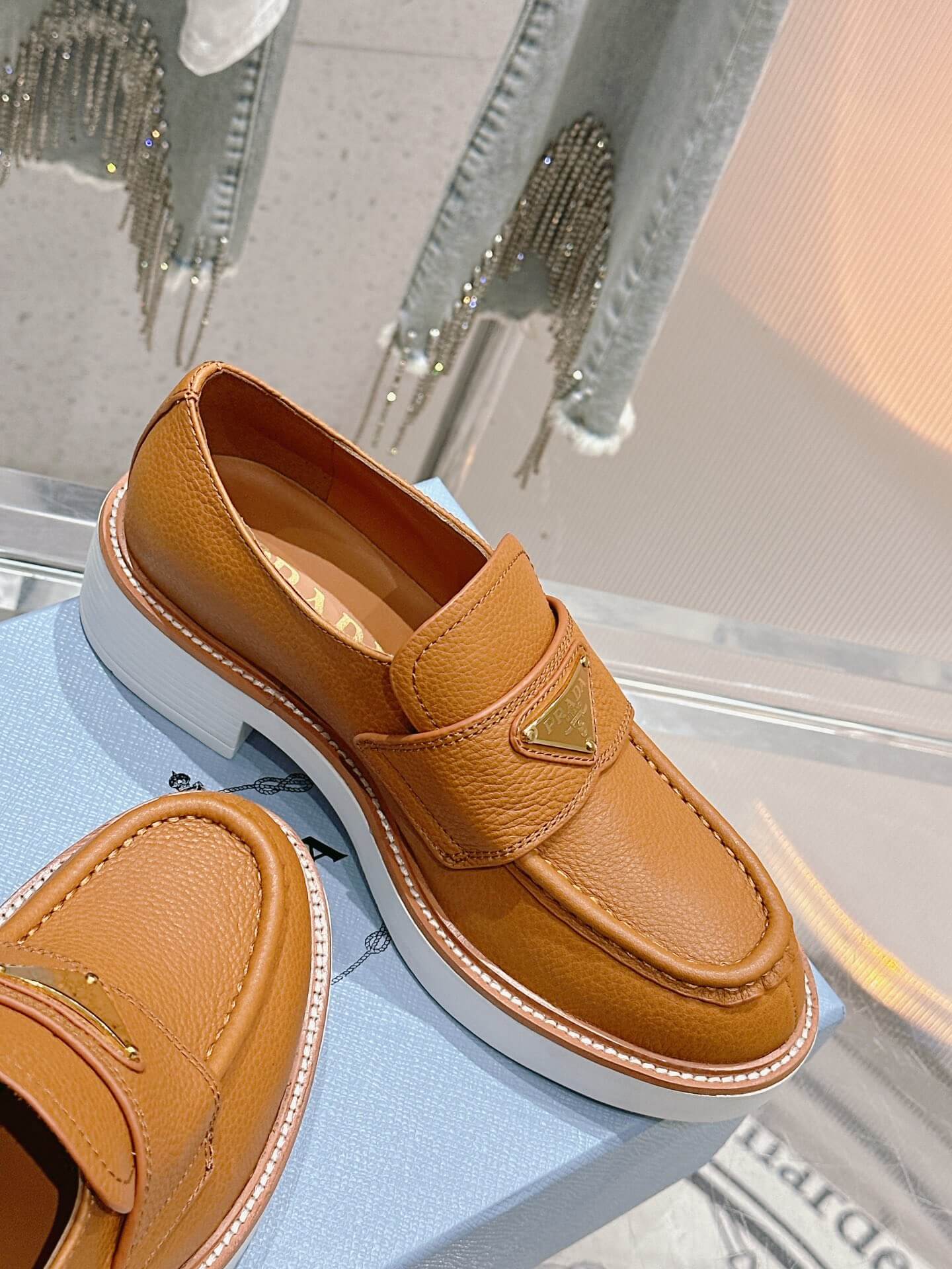 Men Prada Loafers - Image 9