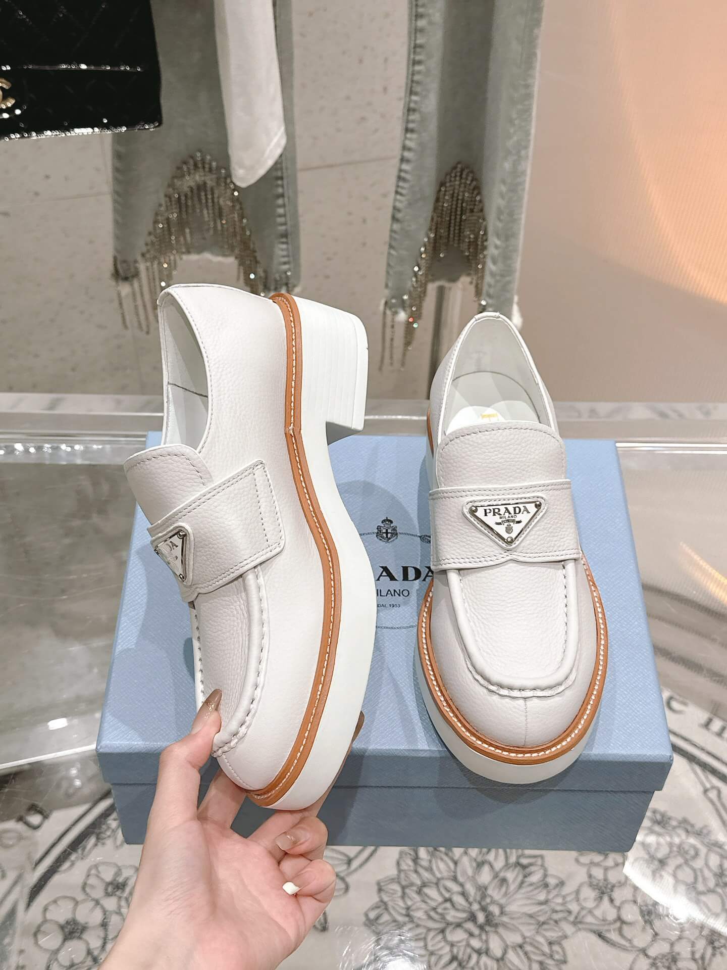 Men Prada Loafers - Image 9
