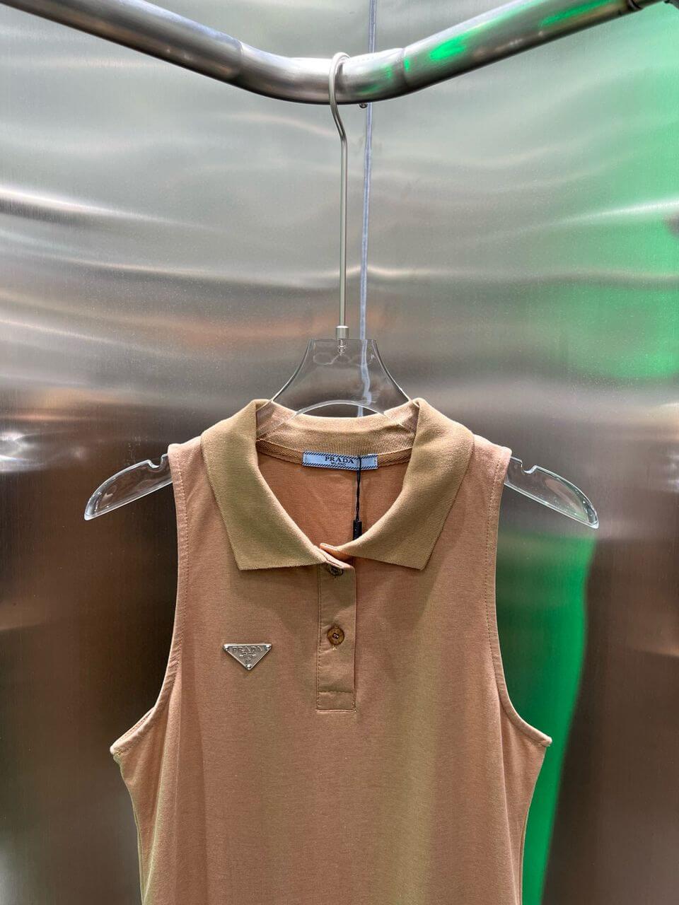 Prada Piqué Dress - Image 3