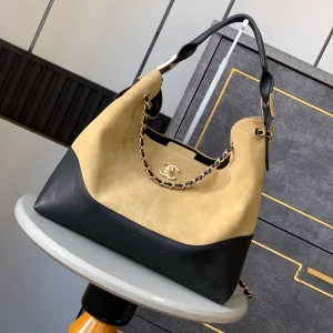 A Gabrielle Bicolor Hobo Bag