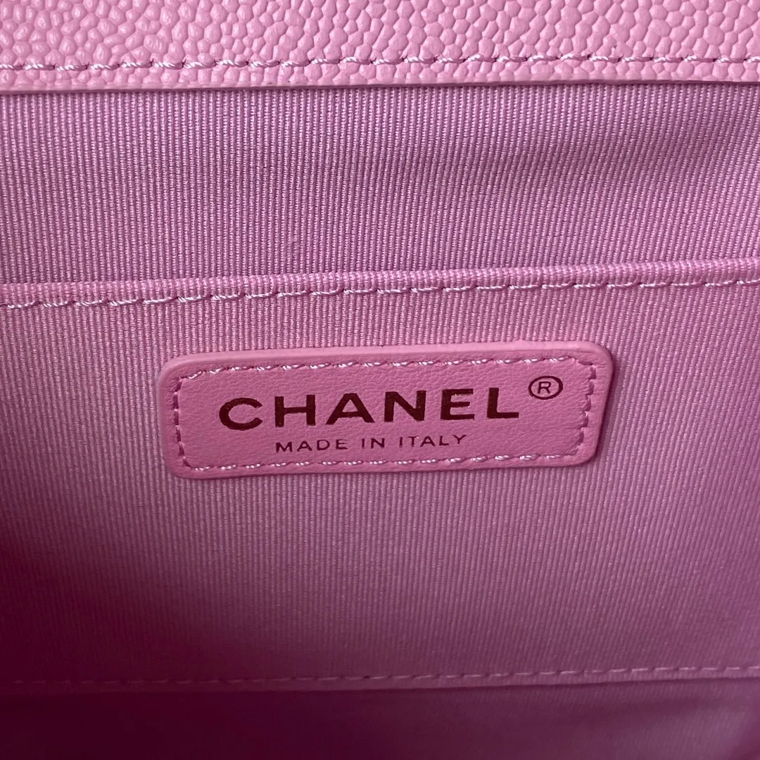 Chanel 23P Triple Pack Duma Backpack in Pink Caviar - Image 8