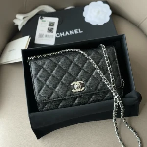 Chanel Wallet On Chain WOC with Strass and Gold