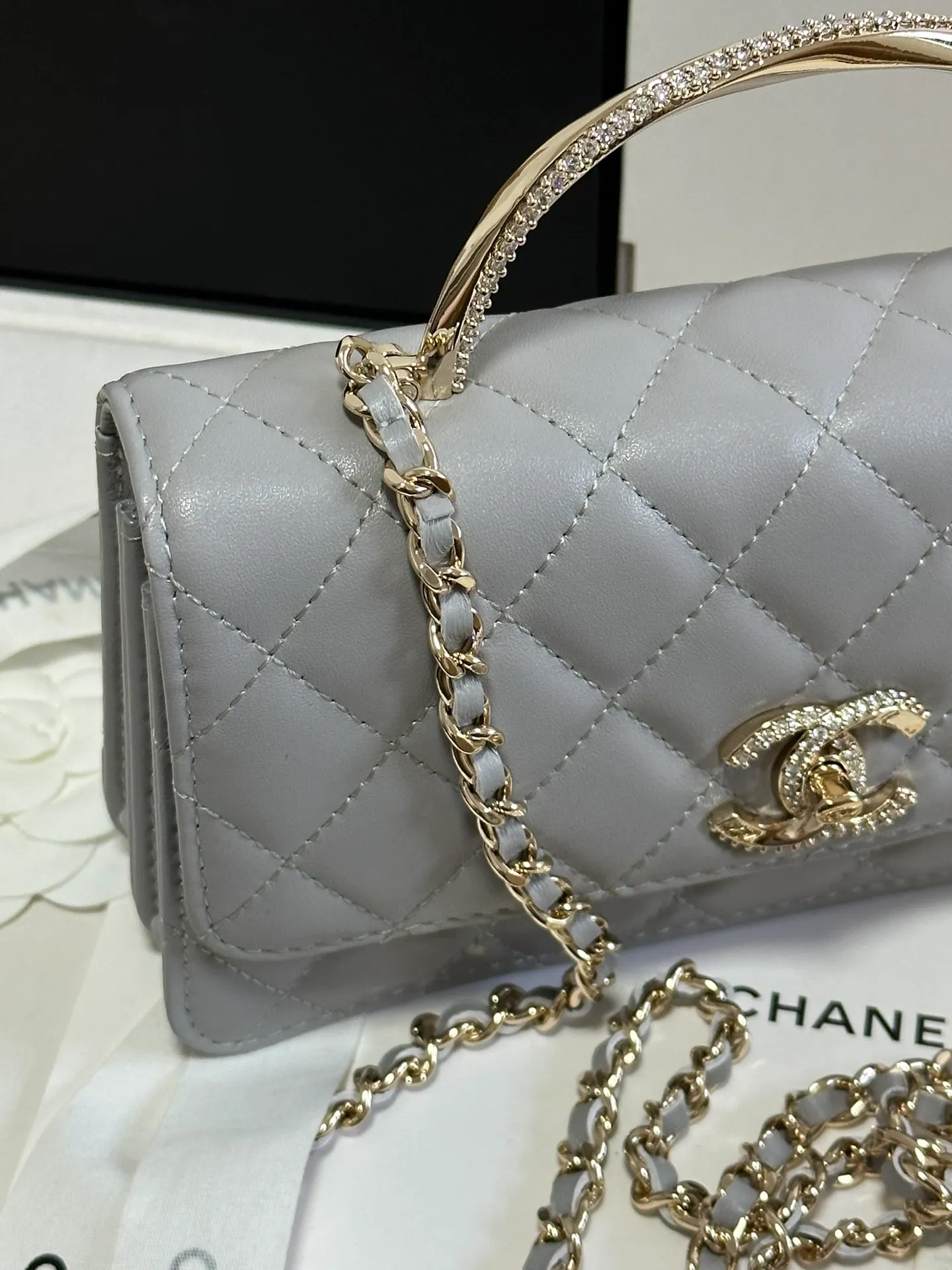 Flap Phone Holder with Chain - Image 7