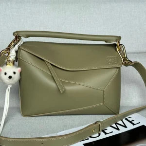 Loewe Puzzle Small Satin Calfskin Leather