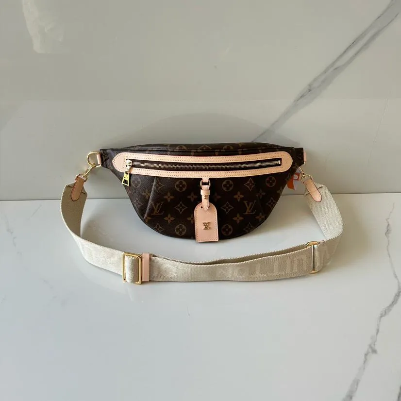 Louis Vuitton High Rise LV Monogram Print Bumbag Belt Bag - Image 8