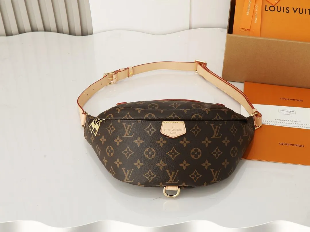 Louis Vuitton High Rise LV Monogram Print Bumbag Belt Bag