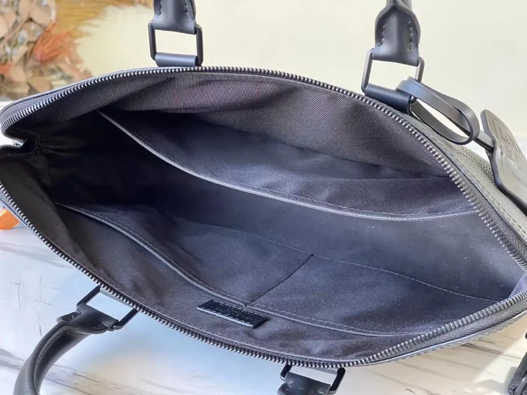 Louis Vuitton Takeoff Aerogram Briefcase Black - Image 10