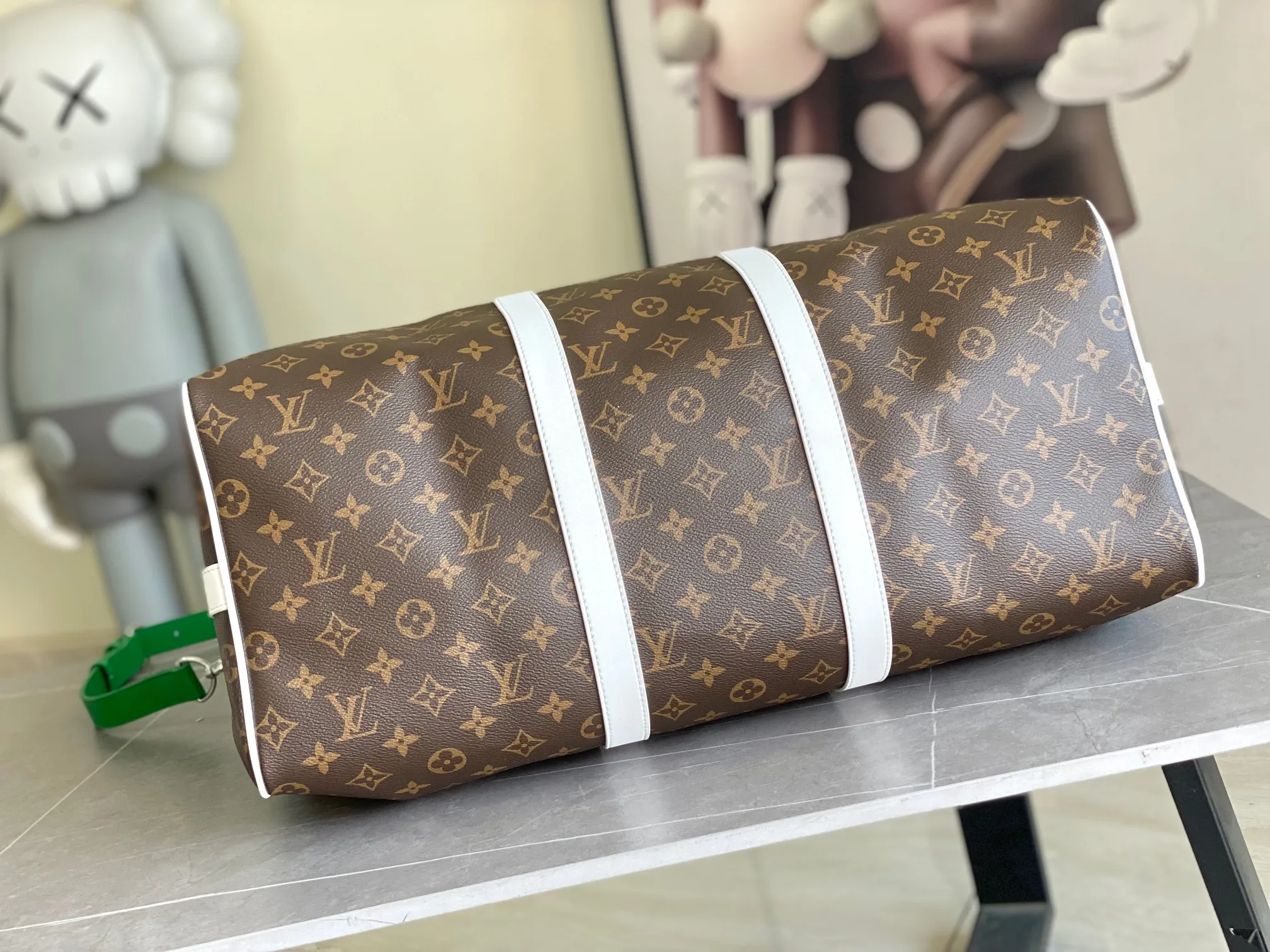 Keepall Bandoulière 50 Monogram Macassar Canvas - Image 4