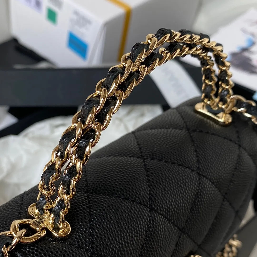 Chanel 23P Clutch with Chain, Luxury, Bags & Wallets on Carousell - Image 7