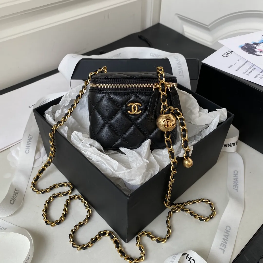 Chanel 24C Double Gold Ball Bag