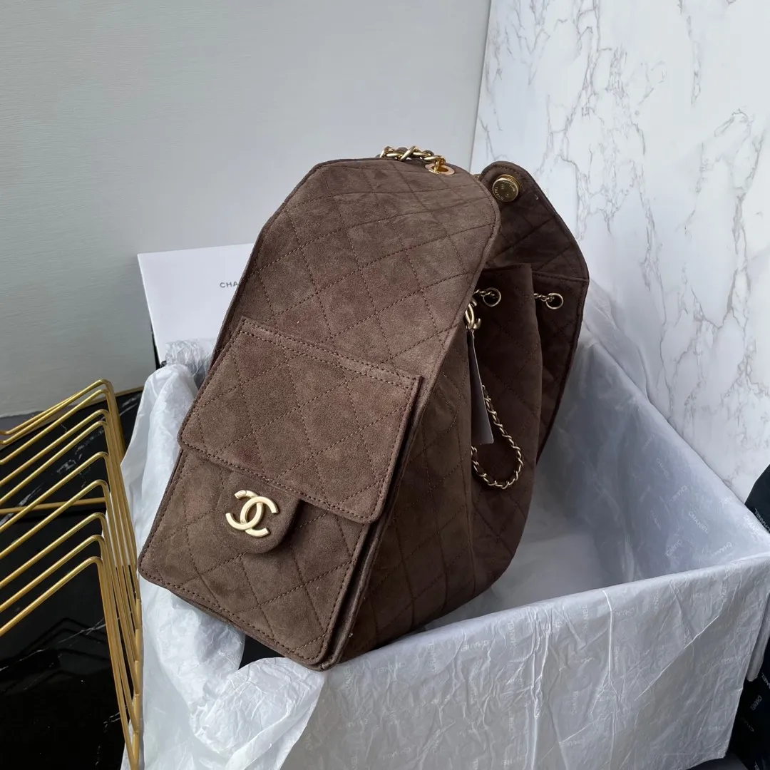 Chanel 25C Small Maxi Pockets Hobo Bag - Image 5