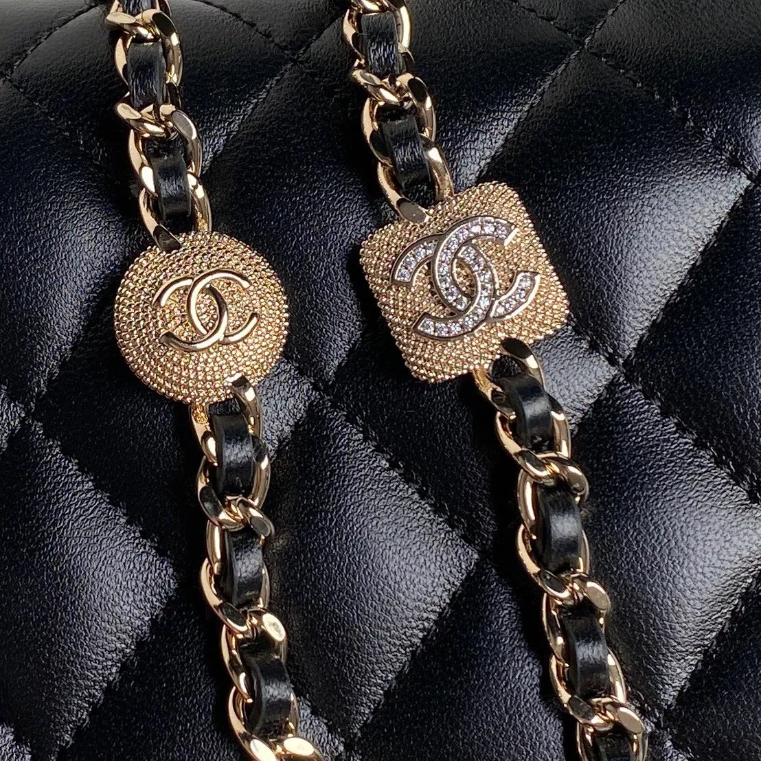 Chanel Clutch with Chain Lambskin - Image 6
