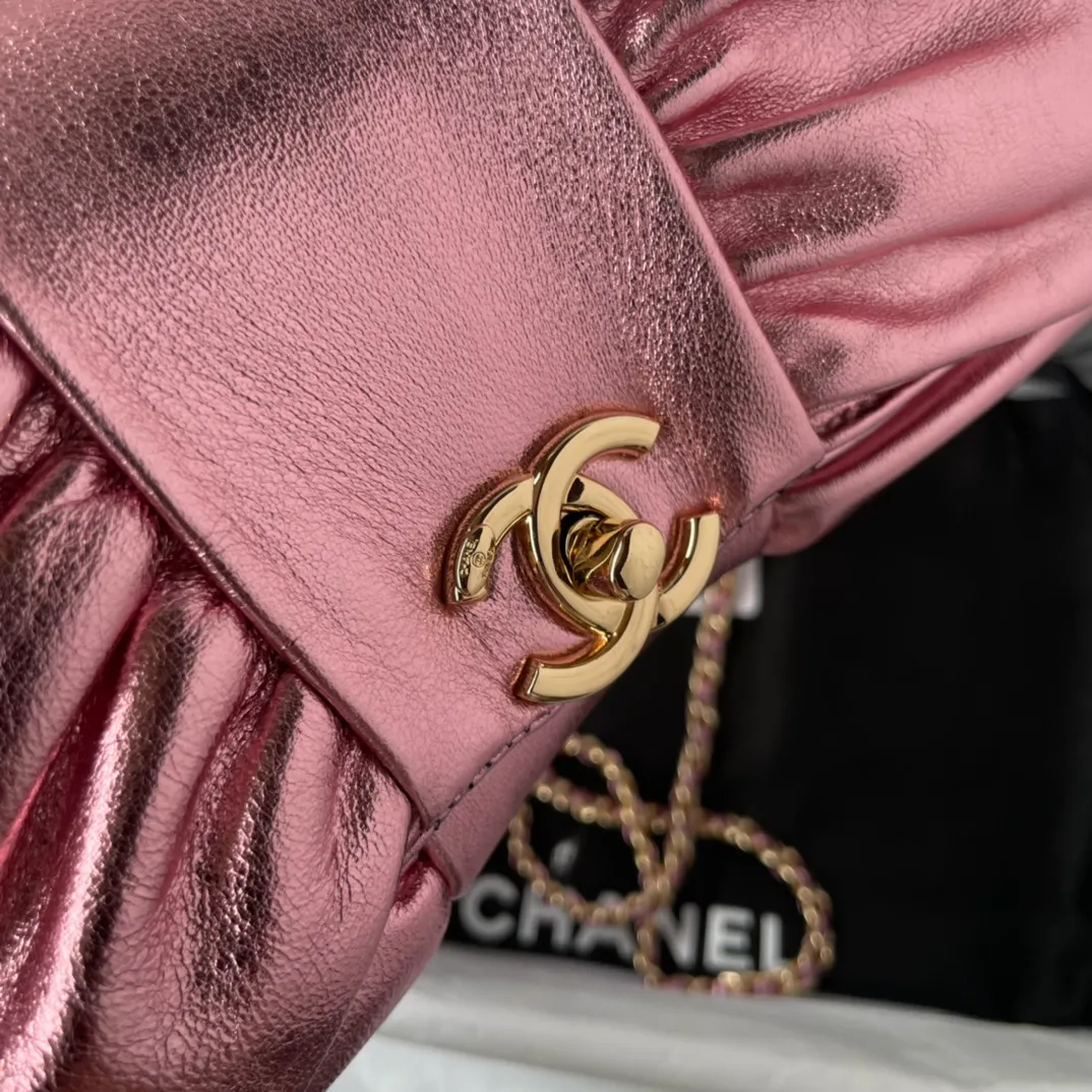 Exquisite Genuine Leather Bowknot Crossbody Bag - Image 7